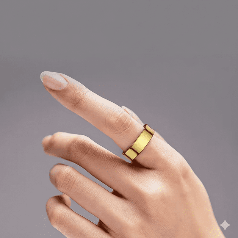 Gold Smart Ring - Image 3